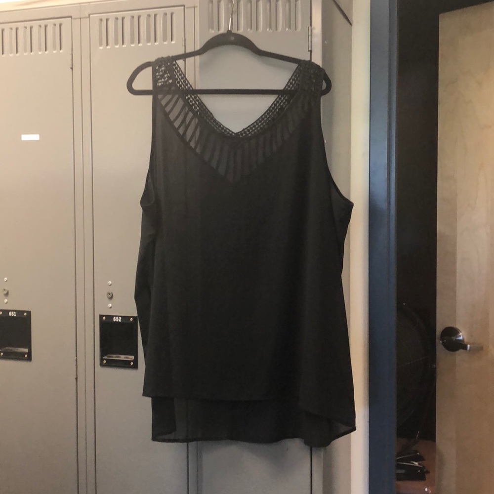 Torrid Size 3 Black Tank Blouse